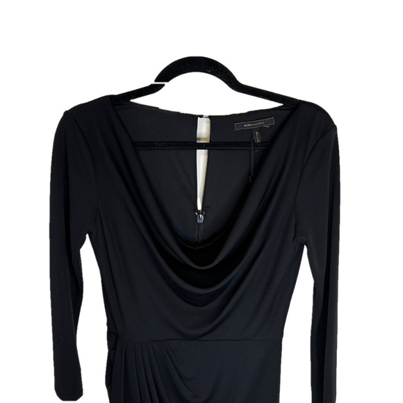 BCBGMAXAZRIA Black Cocktail Dress SZ XS NWT - Picture 4 of 9